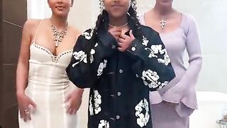 Kim Kardashian and daughter North celebrate Easter with a dance