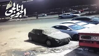 فيديو لحادث اليوم أمام كلية العلوم ببورسعيد