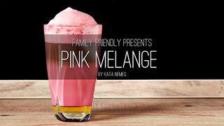 How to Make Pink Melange Coffee at Home _ Specialty Coffee Drinks #5 #USA
