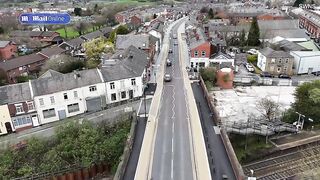 Bike path prevents customers from parking on road in Castleton
