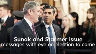 Sunak and Starmer issue Easter messages with eye on election to come
