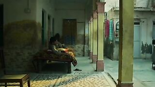 When someone knock door and he was reletive then