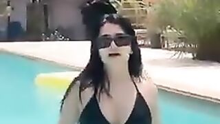 Beautiful girl dancing