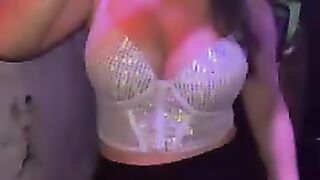 Beautiful girl dancing