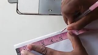 Beautiful neck design for sewing lovers