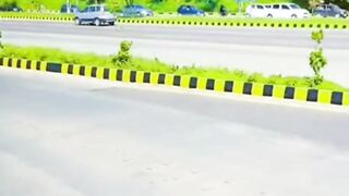 Rawalpindi Beautiful Road View