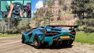 Lamborghini Sián - Forza Horizon 5 Realistic Driving | Logitech G29 Gameplay