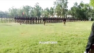 Police passing out parade