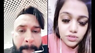 Live tiktok Indian girl with boy full funny