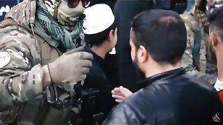 Taliban police give pen and notebook to students