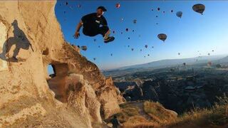 Hot Air Balloon Parkour POV Chase ????????