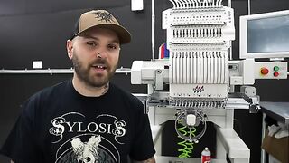 HUGE EMBROIDERY MACHINE UPGRADE!!! 6 Head Tajima TMEZ