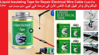 Liquid Insulating Tape for Electrical Wire