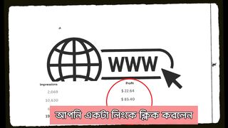 লিংক ভিজিট করে ইনকাম - ১০ ভিজিটে $১৪