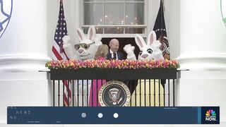 Watch_ Biden hosts 2024 Easter Egg Roll at White House.