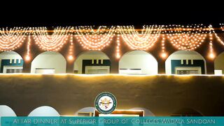 Aftar Dinner At Superior Group of college Wadala Sandoan