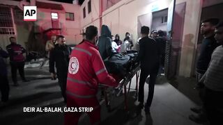 Gaza medical officials say Israeli strike kills foreign aid workers, driver.