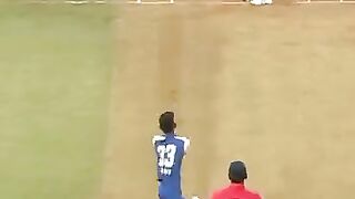 What ???? A Bowler. Indian Tape Ball League