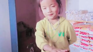 Nepali small girl dancing indian song.
