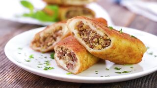 İÇLİ KÖFTE BÖREĞİ ???? Kapış Kapış Giden Efsane Börek