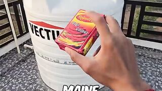 pani k tani mein rang dal daya #funny #colour #short