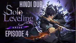 Solo Leveling Season 1 EPISODE 4 HINDI DUBBED by Crunchyroll