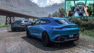 Aston Martin DBX & Lamborghini Urus - Forza Horizon 5 Realistic Driving | Logitech G29 Gameplay