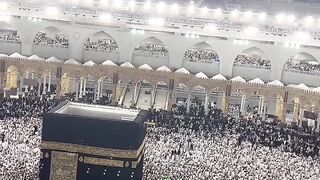 مکہ میں بارش ہو رہی ہے