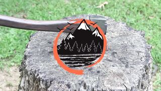 Winter Survival Camping with 4 yr old in Alaska - Primitive Survival Shelter