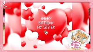 Sister birthday month