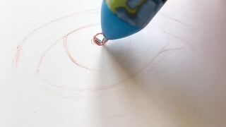 Beautiful eye drawing
