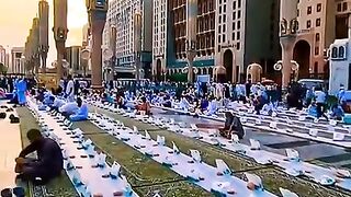 Iftar in masjid nabi