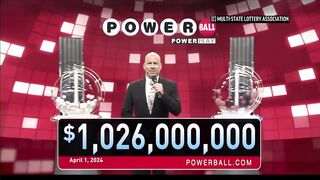 No winner for $1 billion Powerball lottery jackpot in 3-month losing streak.