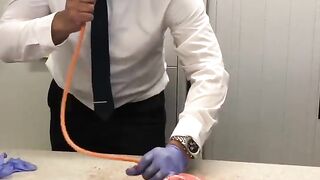 Lung inflation in Science Lesson