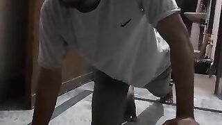 Helmet Pushups