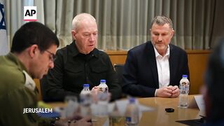 Israel defence minister warns that 'price for action against Israel will be heavy one'.