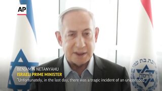 Netanyahu acknowledges 'unintended strike' on World Charity Kitchen aid workers in Gaza.