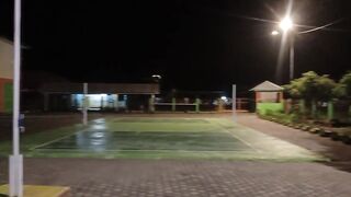 Pantau malam di lapangan