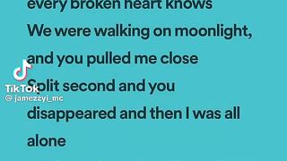 like i'm gonna loose you
