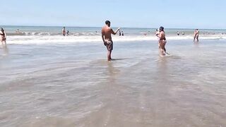 VILLA GESELL Beach A Beautiful day enjoy life beautiful lady