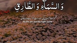 سورۃ الطارق بہترین آواز میں اردو ترجمہ کے ساتھ ##quran#sora#soraaltariq#viral#foryou#tilawat#video#