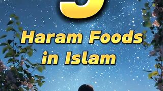 5 Haram Foods in .