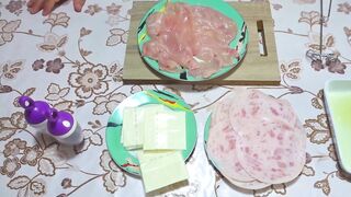 طريقة تحضير الكوردن بلو - Cordon Bleu.