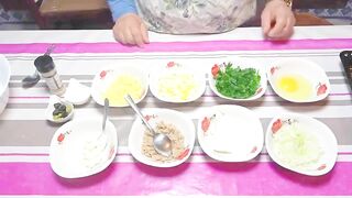 وجبة خفيفة وسريعة تحضروها في دقائق. عشاء سريع وسهل ولذيذ - TARTE SALÉE AU THON SANS BEURRE - zakia