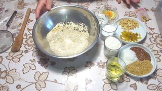 117.كوكيز بسكويت لذيذ بمقادير بسيطة للفطور - Cookies au pépites de chocolat.