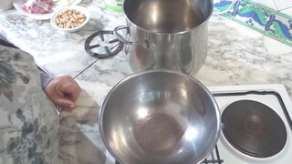 Recette de Couscous tunisien au Légumes - كسكس تونسي يالخضار و اللحم