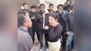 Where is the chivalry, everyone is watching