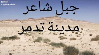 جبل شاعر مدينة تدمر