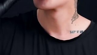 Asmr eating egg roll