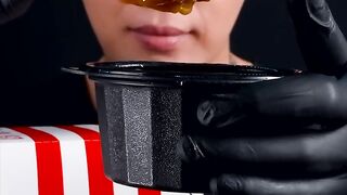 KFC Extra Crispy Chicken Gravy | Asmr Mukbang Eating Video
